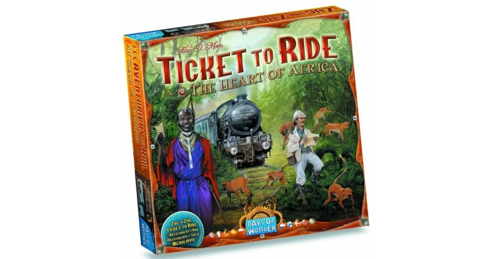 Ticket to Ride Map Collection 3 The Heart of Africa Exkluzív ajánlat