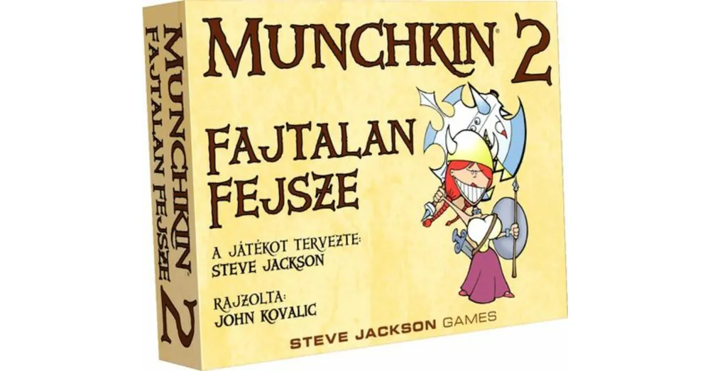 Legnépszerűbb Munchkin 2 – Fajtalan Fejsze