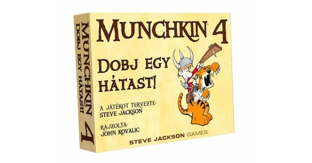 Kihagyhatatlan ajánlat Munchkin 4 – Dobj egy hátast!