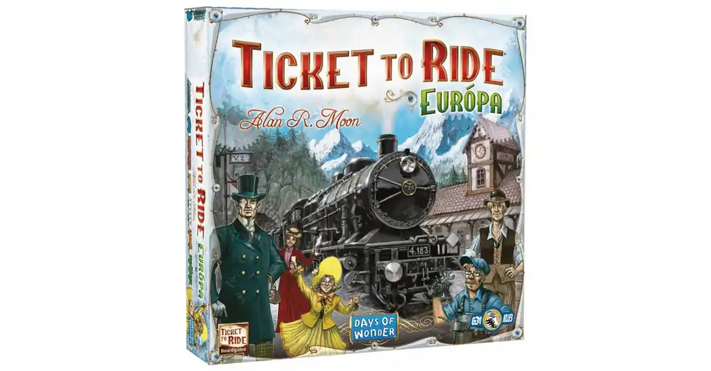 Biztonságos vásárlás Ticket to Ride – Európa