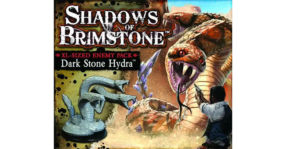 Újdonság Shadows of Brimstone Dark Stone Hydra XL Enemy Pack kiegészítő