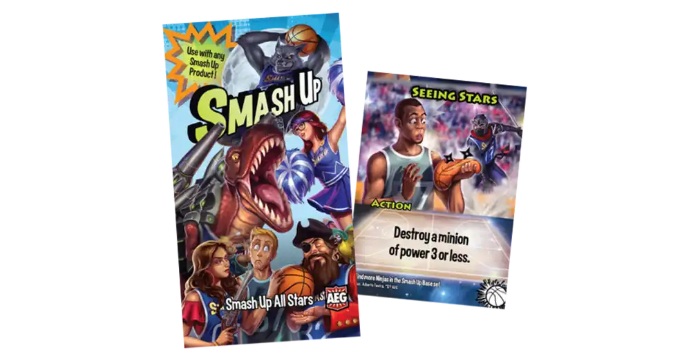 Gyors kiszállítás Smash Up All Stars pakli