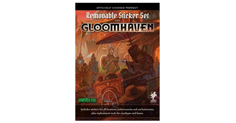 Csak ma Gloomhaven alapjáték eltávolítható matricakészlet