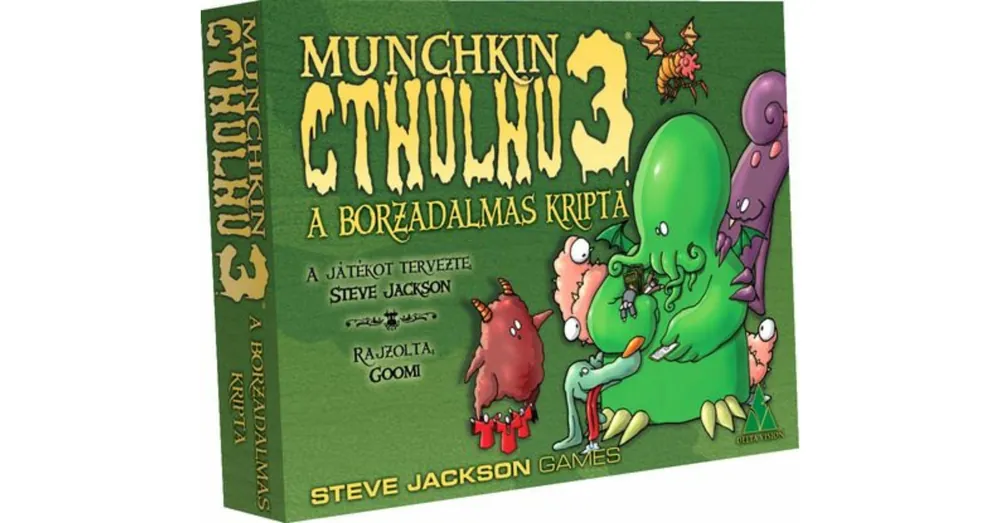 Munchkin Cthulhu 3 - A borzadalmas kripta Különleges ajánlat