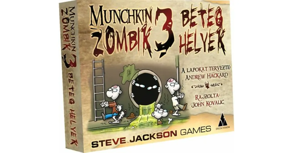 Munchkin Zombik 3 - Beteg helyek Csak ma