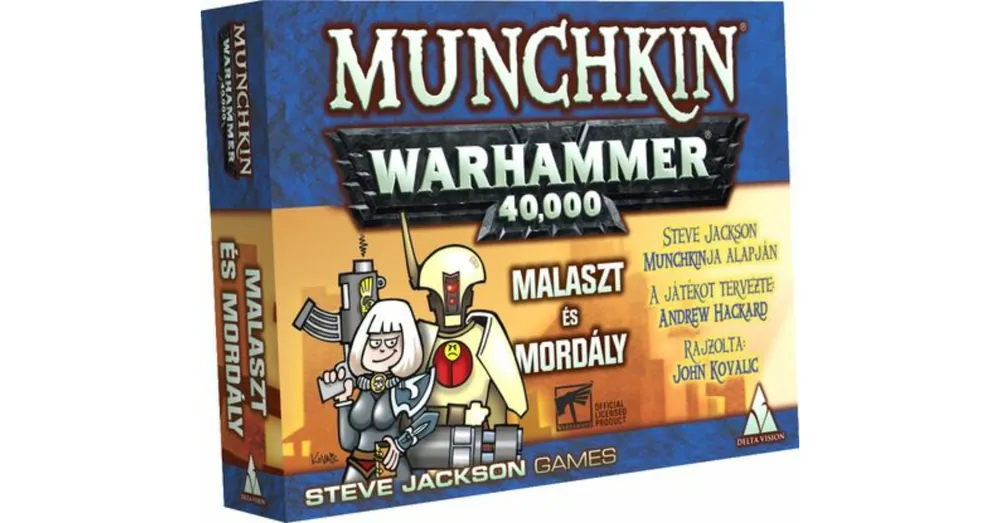 Azonnal elérhető Munchkin Warhammer 40.000 - Malaszt és mordály