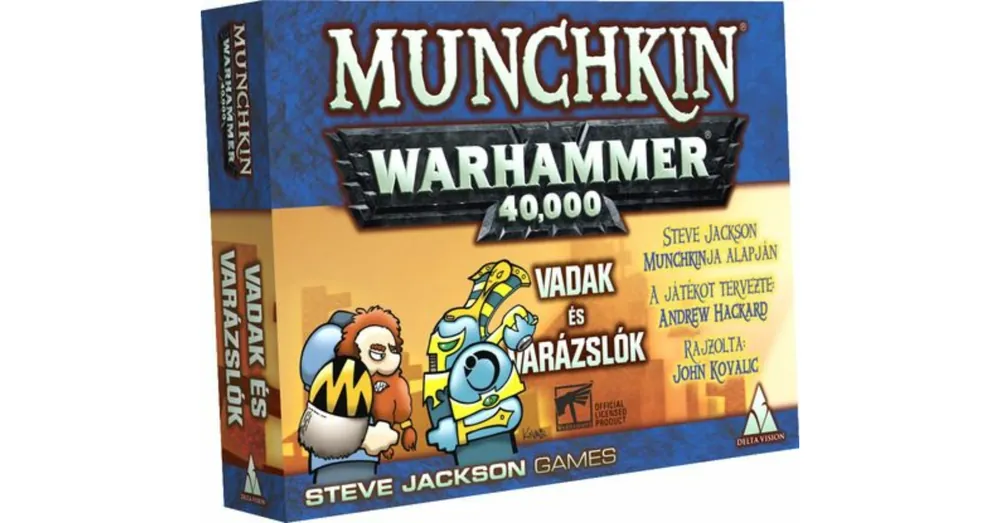 Outlet Munchkin Warhammer 40.000 - Vadak és varázslók