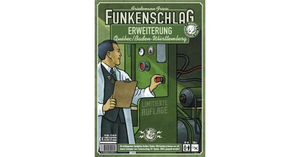 Funkenschlag (Power Grid) Quebec/Baden-Württemberg Ne maradj le