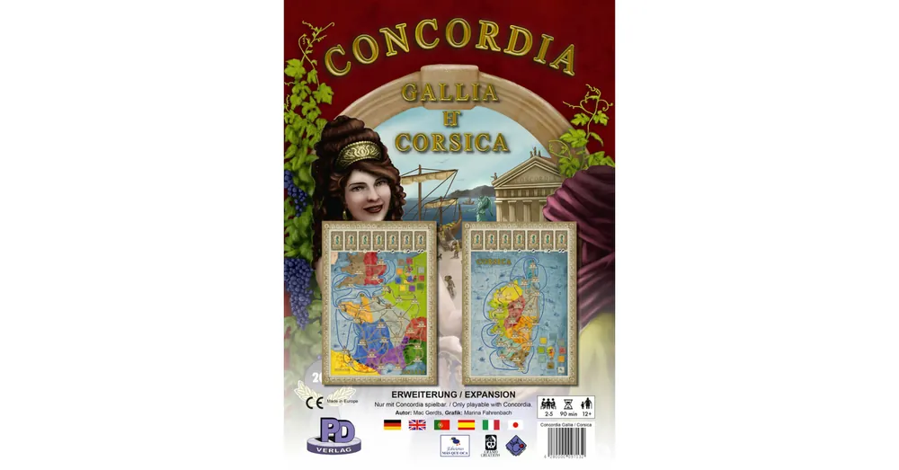 Azonnali szállítás Concordia Gallia & Corsica kiegészítő