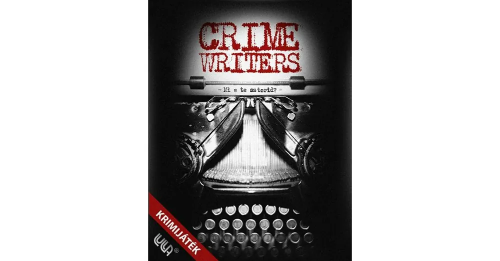 Rendeld meg most Crime Writers krimijáték