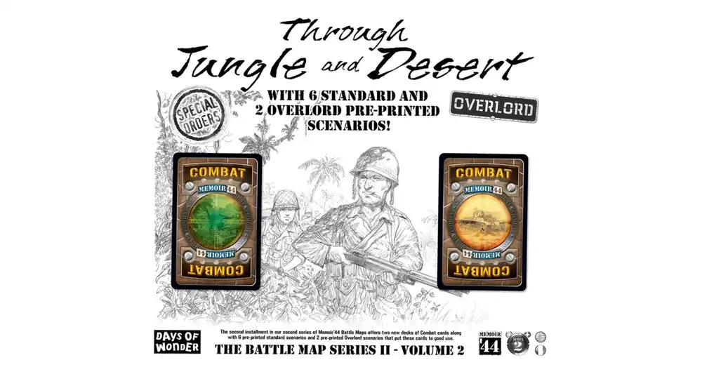 Vedd meg online Memoir ‘44 Through Jungle & Desert kiegészítő