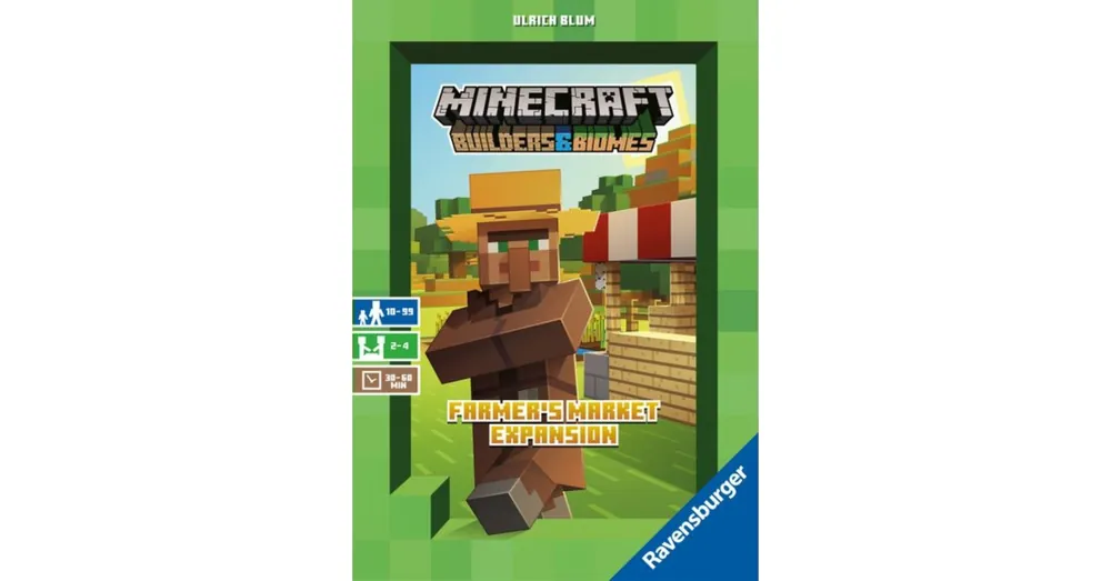 Exkluzív ajánlat Minecraft Builders & Biomes - Farmers‘ Market kiegészítő