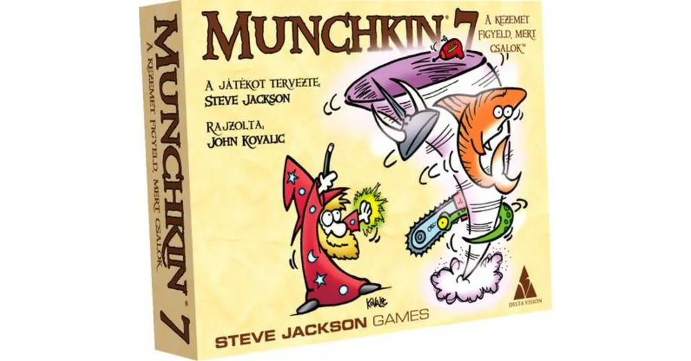 Azonnali szállítás Munchkin 7 - A kezemet figyeld, mert csalok