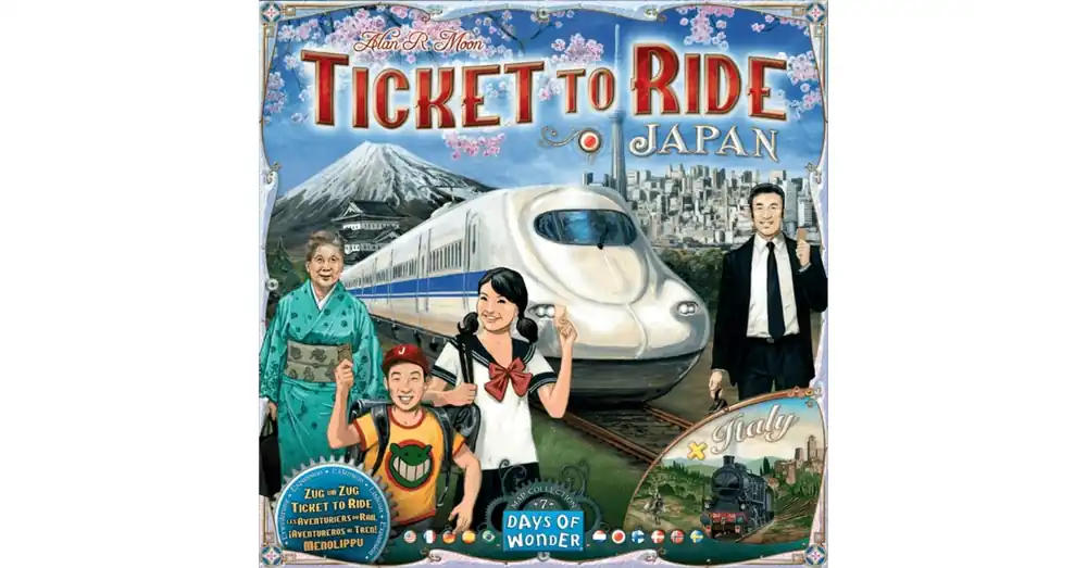 Prémium Ticket to Ride Map Collection 7 Japan & Italy