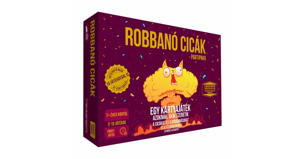 Robbanó cicák – partipakk Szezonális akció