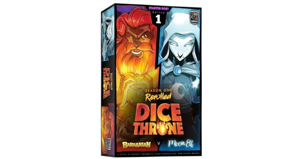 Vedd meg online Dice Throne Season 1 ReRolled - Barbarian v. Moon Elf