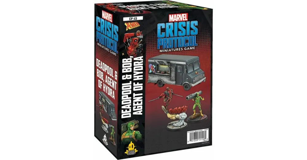 Marvel Crisis Protocol - Deadpool & Bob, Agent of Hydra Akció