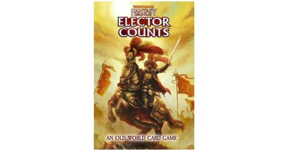 Népszerű Warhammer Fantasy Elector Counts - An Old World Card Game