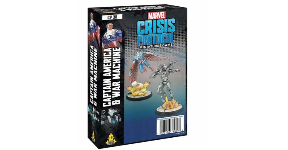 Olcsóbb Marvel Crisis Protocol - Captain America & War Machine