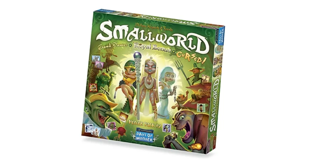 Alacsony ár Small World Power Pack 2 - Grand Dames + Royal Bonus + Cursed