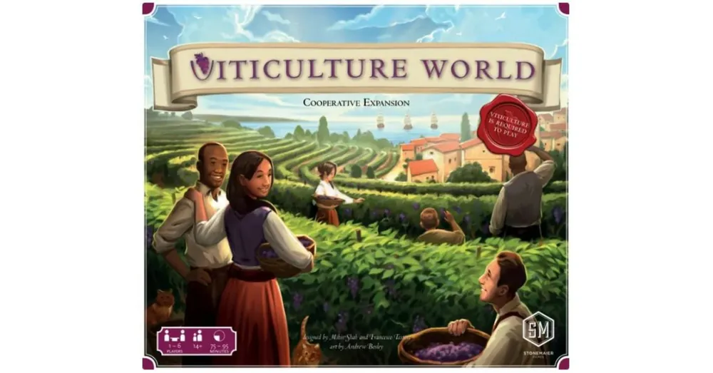 Viticulture World kooperatív kiegészítő (angol) Különleges ajánlat