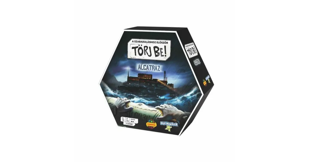 TÖRJ BE! Alcatraz – társasjáték Azonnal elérhető