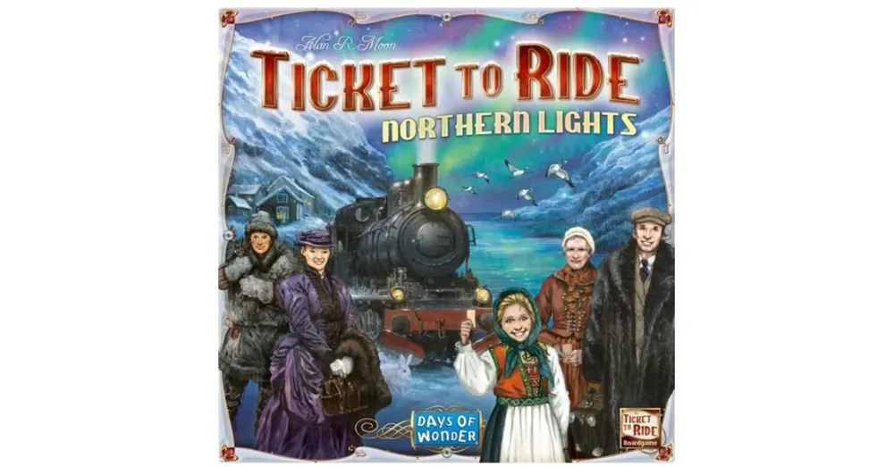 Vásárlói kedvenc Ticket to Ride Northern Lights (skandináv kiadás)