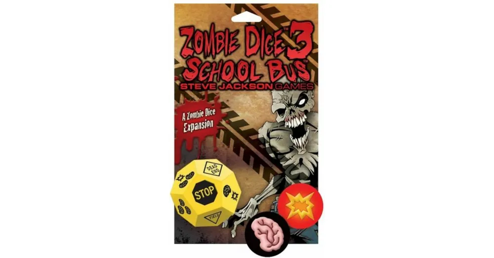 Népszerű Zombie Dice 3 School Bus kiegészítő