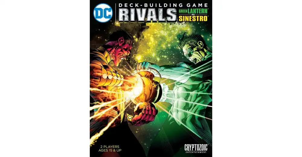 DC Comics Deck Building Game Rivals - Green Lantern vs Sinistro Gyors kiszállítás