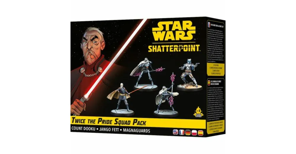 Különleges ajánlat Star Wars Shatterpoint - Twice the Pride Squad Pack (Count Dooku)