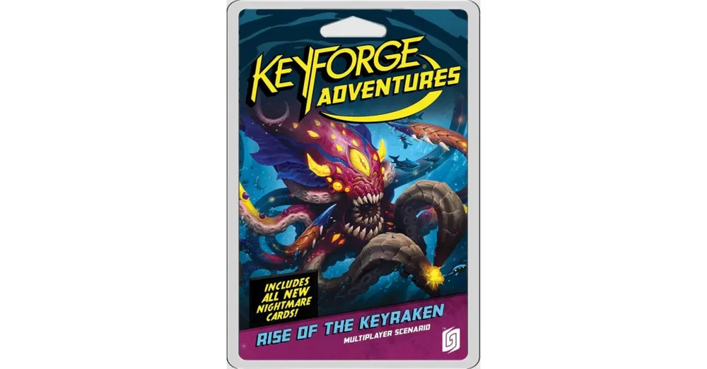 Keyforge Adventure Rise of the Keyraken Szuper akció