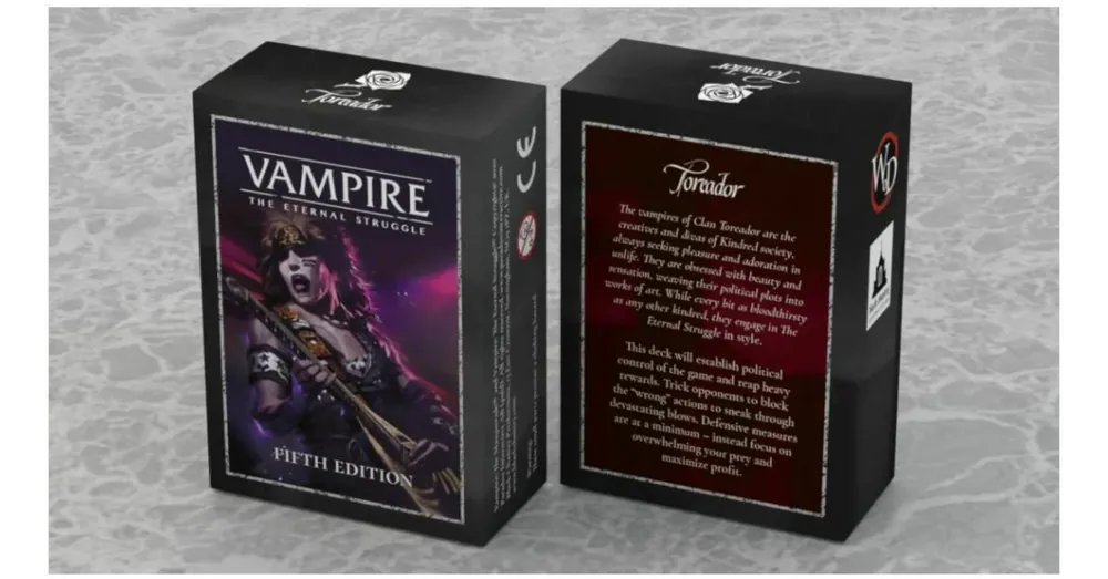Gyors szállítás Vampire The Eternal Struggle - Toreador Deck (5th edition)