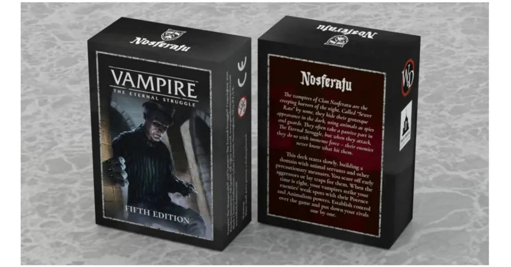 Vampire The Eternal Struggle - Nosferatu Deck (5th edition) Biztonságos vásárlás