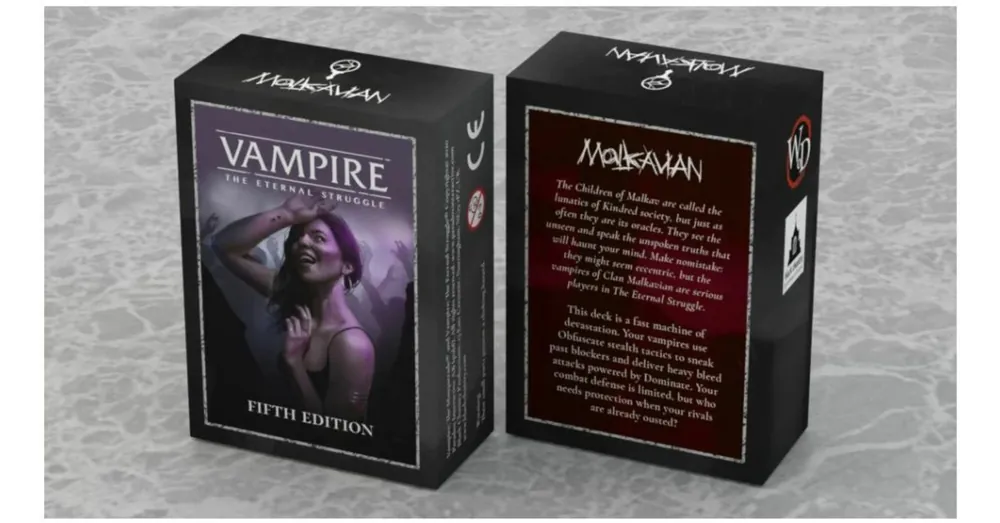 Gyors szállítás Vampire The Eternal Struggle - Malkavian Deck (5th edition)