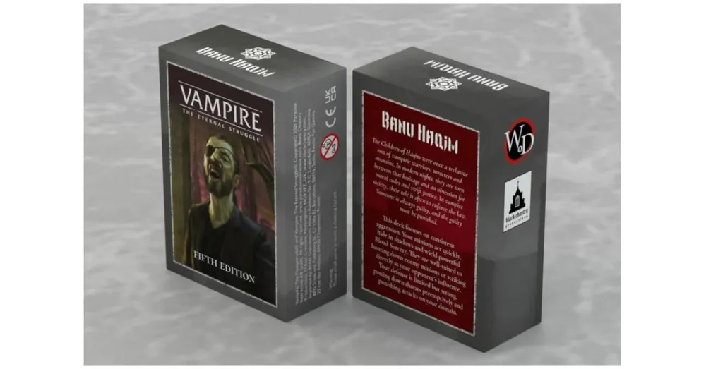 Különleges ajánlat Vampire The Eternal Struggle - Banu Haqim Deck (5th edition)