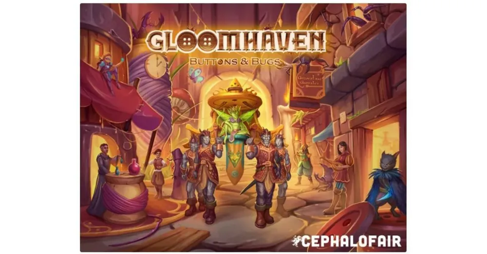 Gloomhaven Buttons & Bugs Ajánlat