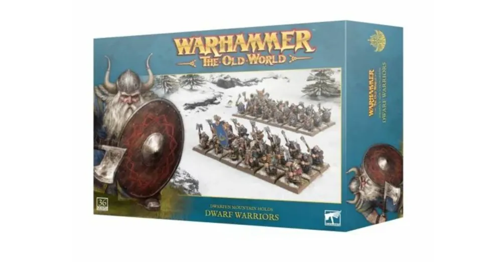 Warhammer The Old World - Dwarfen Mountain Holds Dwarf Warriors Ajánlat