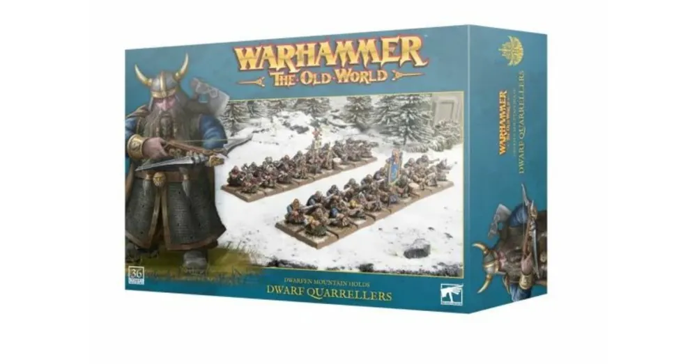 Gyors szállítás Warhammer The Old World - Dwarfen Mountain Holds Dwarf Quarrellers