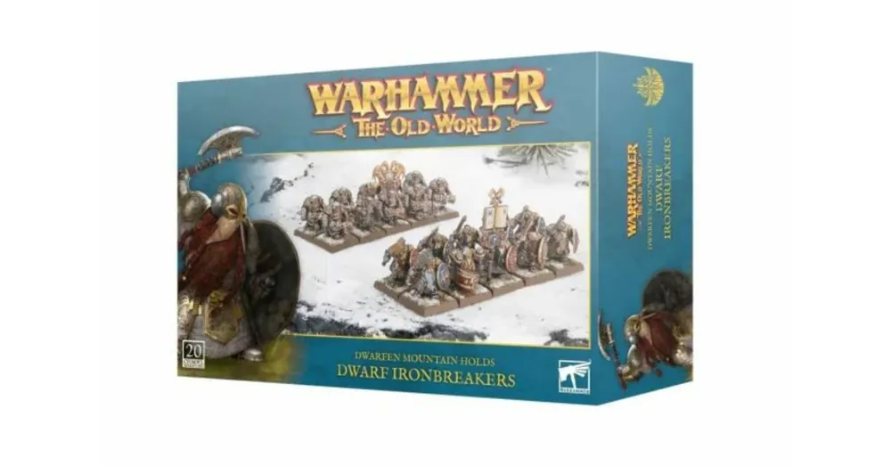 Warhammer The Old World - Dwarfen Mountain Holds Dwarf Ironbreakers Kiárusítás