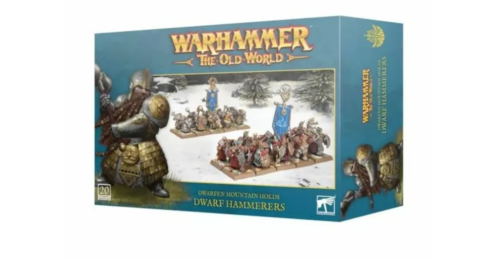 Exkluzív ajánlat Warhammer The Old World - Dwarfen Mountain Holds Dwarf Hammerers