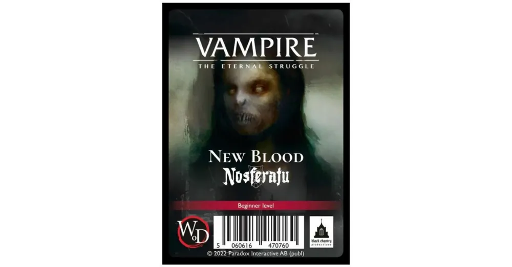 Korlátozott ajánlat Vampire The Eternal Struggle - New Blood Nosferatu (5th edition)