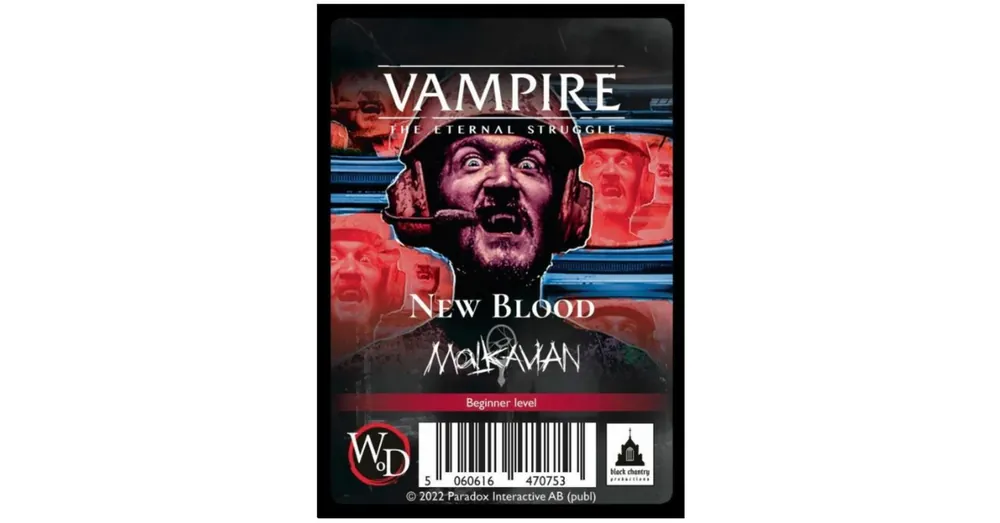Azonnali szállítás Vampire The Eternal Struggle - New Blood Malkavian (5th edition)