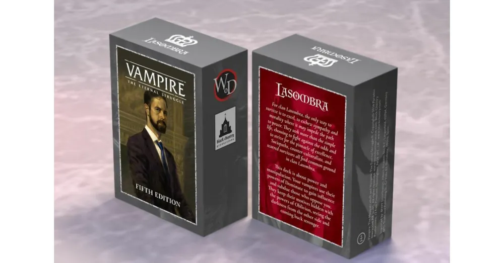 Legnépszerűbb Vampire The Eternal Struggle - Lasombra Deck (5th edition)