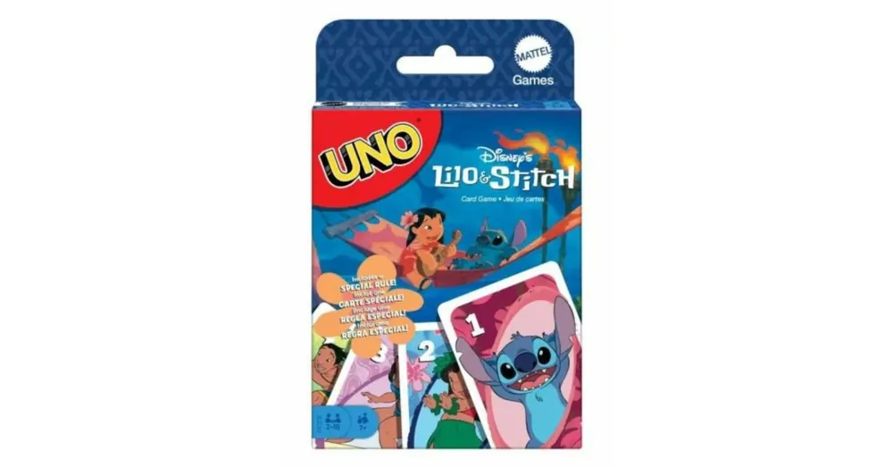 Azonnali szállítás Uno kártya Lilo & Stitch