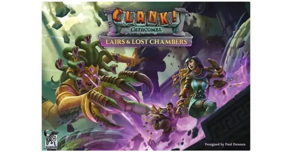 Kiárusítás Clank! Catacombs - Lairs & Lost Chambers kiegészítő