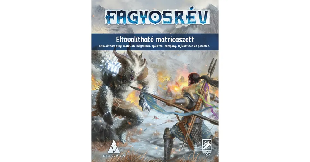 Azonnal elérhető Fagyosrév - Eltávolítható matricaszett