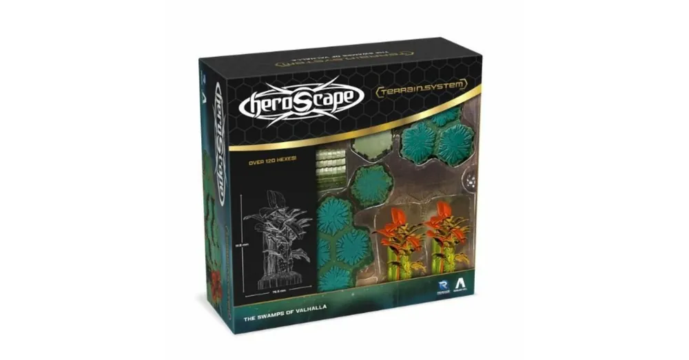 Heroscape The Swamps of Valhalla Terrain Expansion Alacsony ár