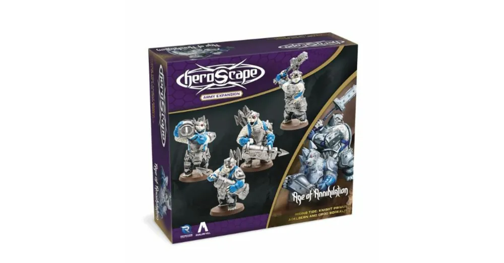 Heroscape Rising Tide - Knight Primus Adelbern & Ordo Borealis Expansion Legnépszerűbb