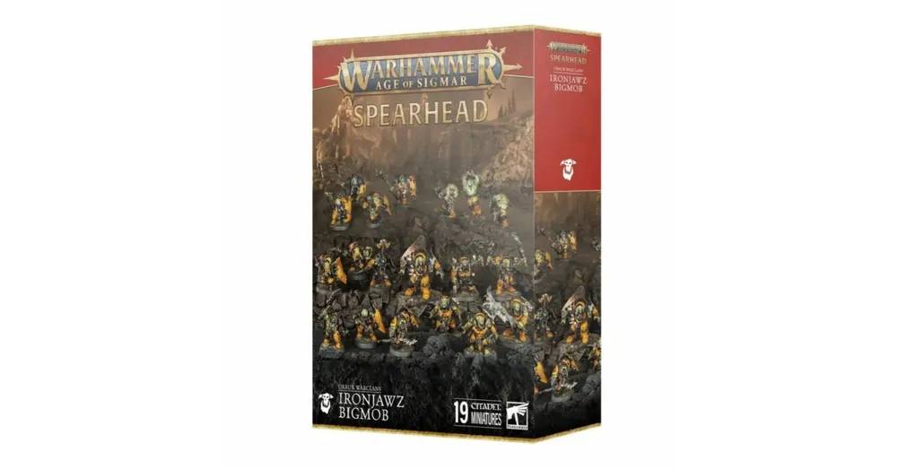 Vedd meg most Spearhead Orruk Warclans - Ironjawz Bigmob