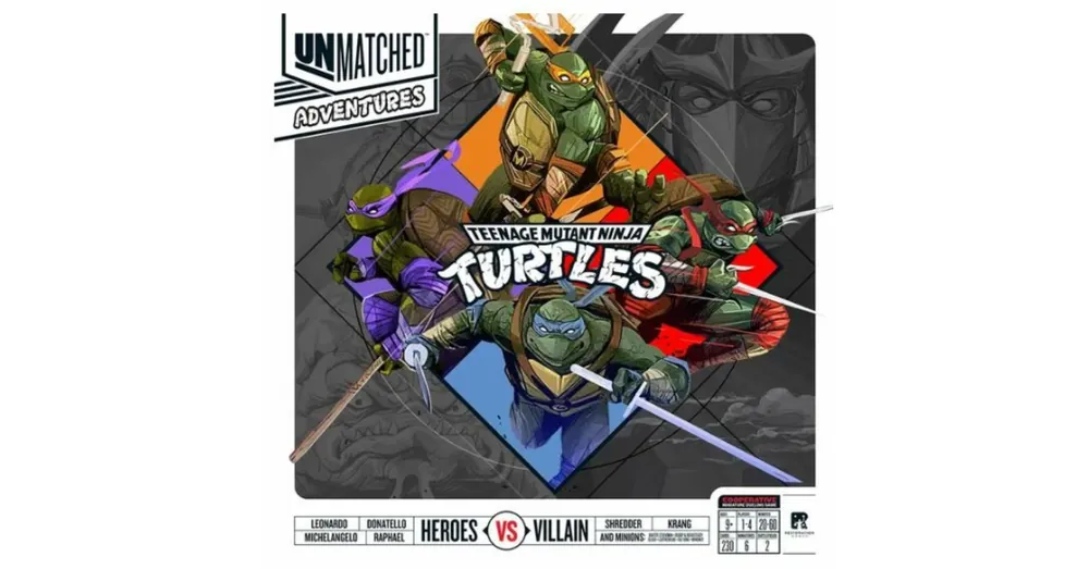 Unmatched Adventures Teenage Mutant Ninja Turtles (Pizza-Rama edition) Vedd meg online